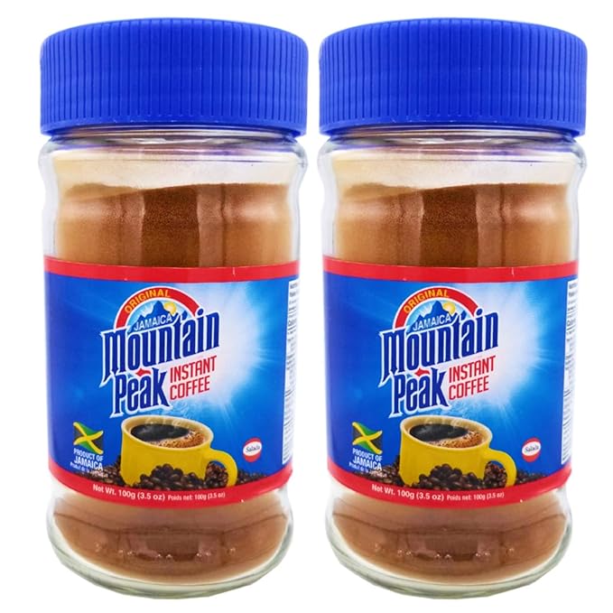 Mountain Peak Instant Coffee – Premium Jamaican Blend 100g Jar