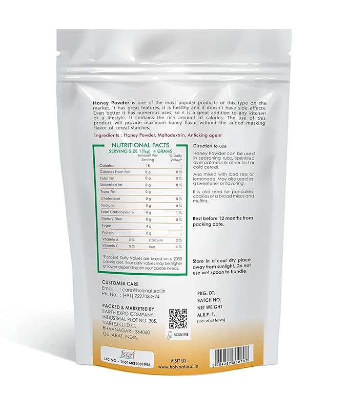 AZAZ Holy Natural Honey Powder - 100 GM