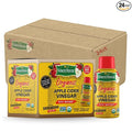 White House Organic Apple Cider Vinegar Shots Raw Unfiltered On the Go (Organic Pack of 24)