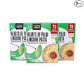 Kitchen &amp Love Hearts of Palm Linguine Low Carb Low Calories Plant Based Non GMO Gluten Free Pasta Alternative Vegan Easy to Prepare Quick Meal 8 Oz (Pack of 3)