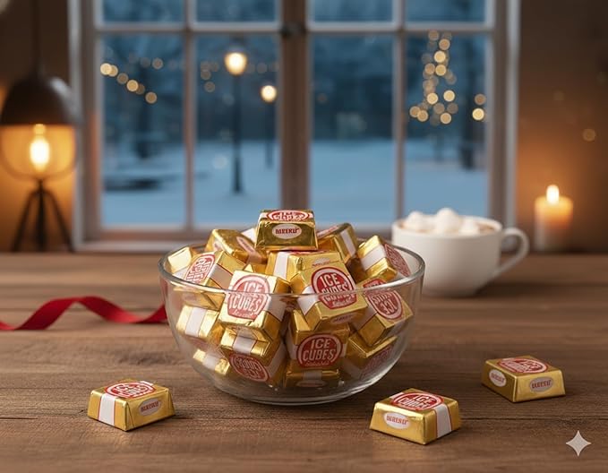 Albert's Chocolate Ice Cubes 50 Count