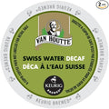 Van Houtte Cafe Swiss Water Decaf Fair Trade &amp Organic Light Roast Coffee for Keurig Brewers 24-Count K-Cups (Pack of 2)