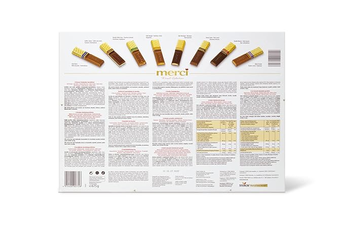 Merci European Chocolates Assortment XL (24 Oz. / 675 gr.)