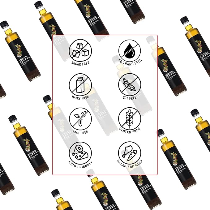 SG Origin Keto Salad Dressing and Marinade (2 Pack) Paleo friendly Marinade Sugar free Carb free Preservative free No trans fats | Best Keto Dressing Strength Genesis