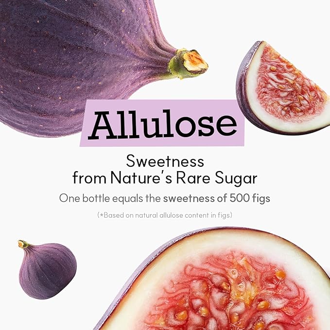 My Normal Keto Powdered Allulose 16oz - 99.8% Allulose Monk Fruit &amp Stevia Blend - 1:1 Sugar Substitute Non GMO Gluten Free Zero Calorie Sweetener - 0g Net Carb No Sugar (Pack of 2)