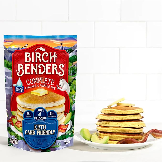 Birch Benders Keto Pancake and Waffle Mix 10 oz. (Pack of 4)
