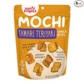 Sun Tropics Mochi Snack Bites Tamari Teriyaki Flavor 3.5 oz (Pack of 6) | Crispy Crunchy Mochi Rice Bites | Gluten Free Dairy Free No MSG Added Asian Rice Snacks
