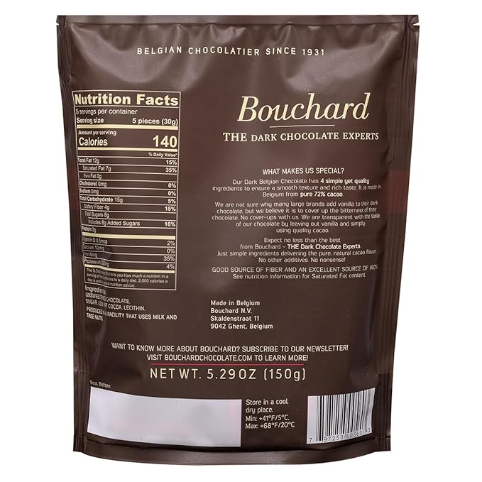 Bouchard Chocolate Mini Bags (4 Pack Variety)