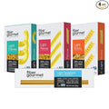 Fiber Gourmet Low Carb Pasta Variety Pack - Spaghetti Rotini Penne Elbows - High Fiber Keto Friendly Non-GMO Vegan Kosher - Made in Italy with 48% Fewer Calories and Reduced Net Carbs