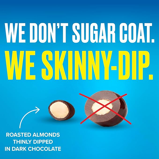 SkinnyDipped Faves Variety Pack Healthy Snack Plant Protein Gluten Free Pack of 6