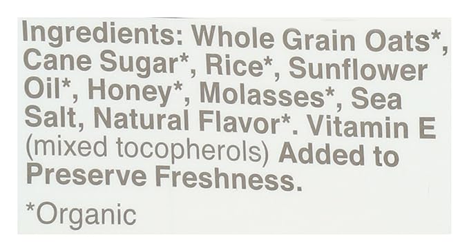 Cascadian Farm Organic Oats And Honey Granola Non GMO 11 Ounces (Pack Of 4)