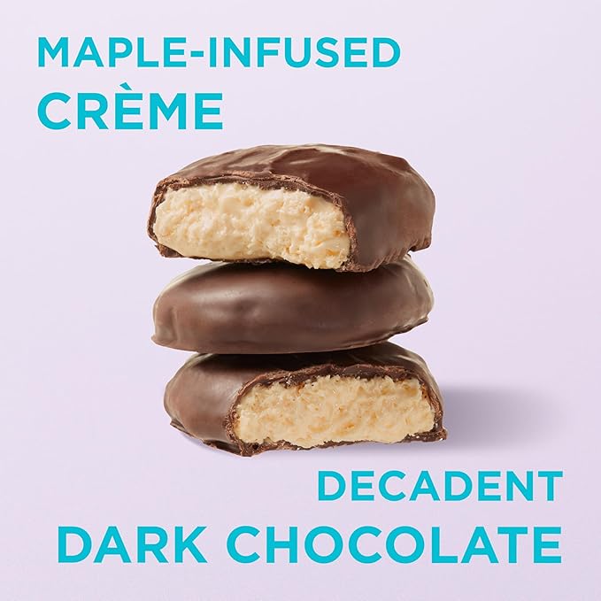 Russell Stover Easter Maple Creme Dark Chocolate Easter Egg 1.3 oz each (Pack of 18)