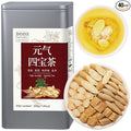 DOZO Four Treasures Tea for Men Women 40bags Chinese Herbal Tea Ophiopogon Astragalus Root Codonopsis Root American Ginseng for Nourishing Qi 黄芪 麦冬 西洋参 党参 元气四宝茶