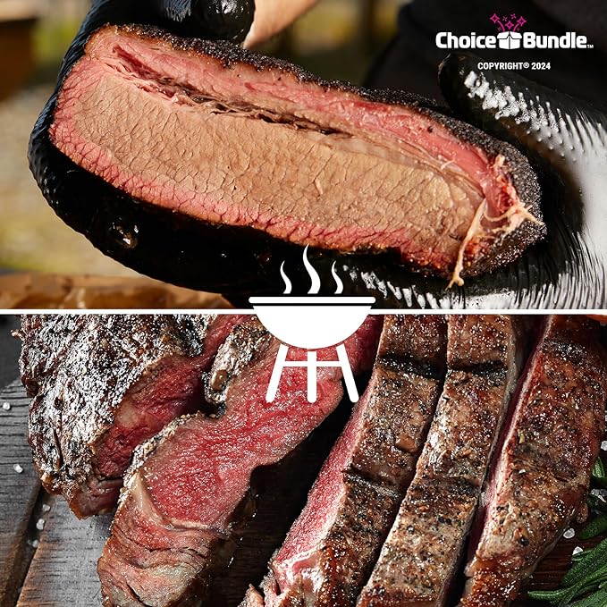 Killer Hogs Steak Rub &amp TX Texas Brisket Rub Premium BBQ Barbecue &amp Seasoning 4 pk Variety Choice Bundle (44 oz) + BBQ Guide &amp Keychain Bottle Opener (6 Items)!