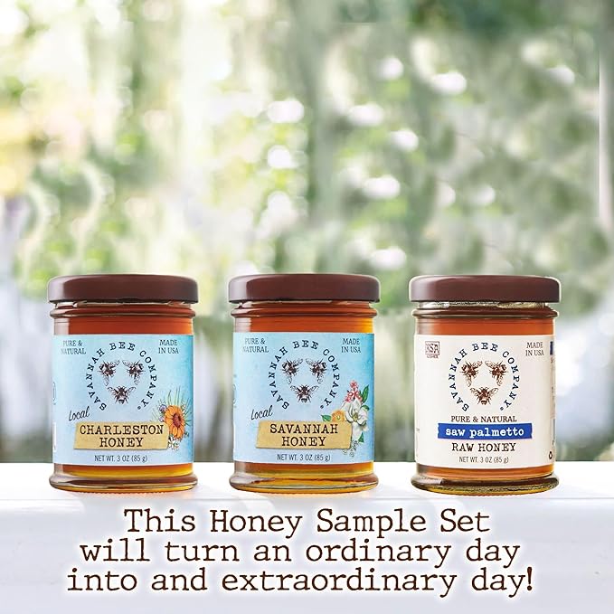 Savannah Bee Company Honey Sample Set - Tupelo Honey