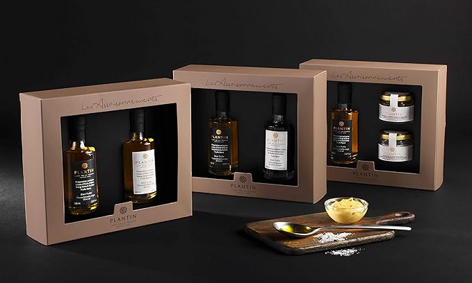 Plantin Truffle Oil Gift Box (Black &amp White Oil)