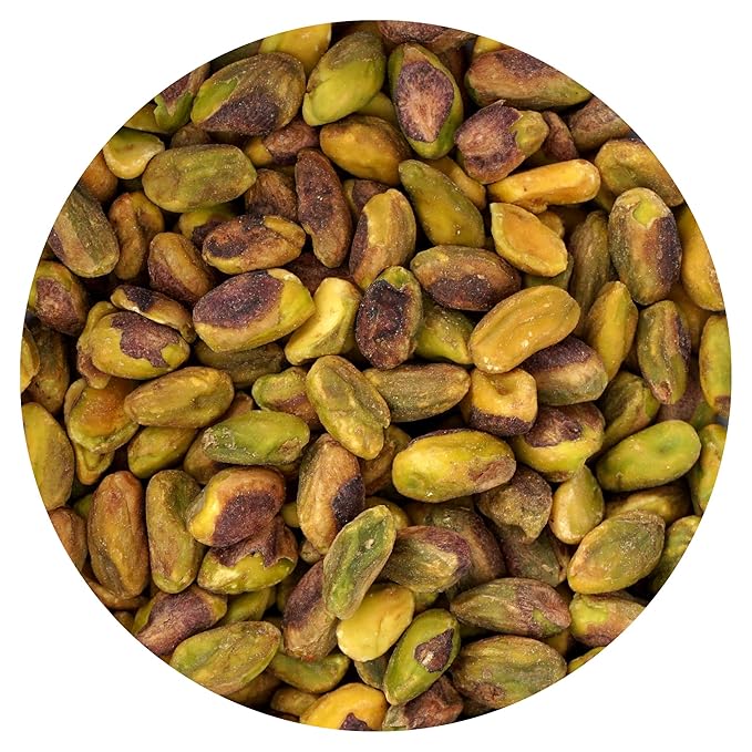 Pistachio Meats Roasted with Sea Salt 2 Pound Bag No Shell Pistachio Nuts 32 Ounce Bulk Bag
