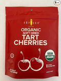Amphora Organic Soft Dried Tart Cherries 3 oz (85gr) per pouch (Case of 6 pouches)…