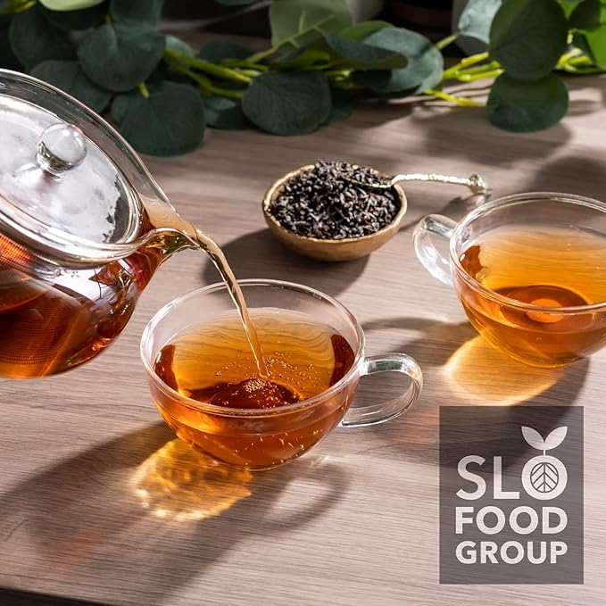 Slofoodgroup Ceylon Black Tea - Loose Leaf Black Tea from Sri Lanka - Pekoe Grade Tea Leaf (12 OZ)…