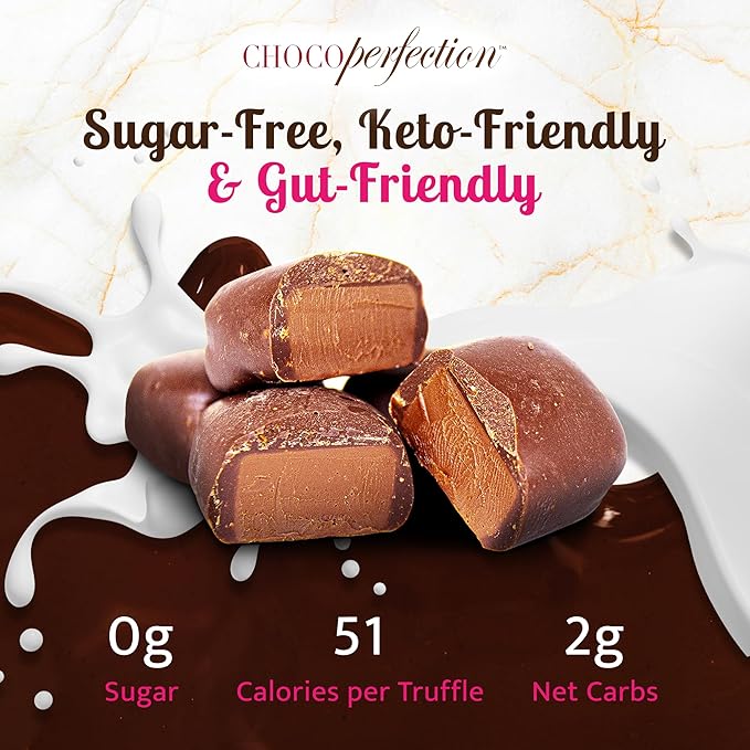 ChocoPerfection Sugar Free Milk Truffles