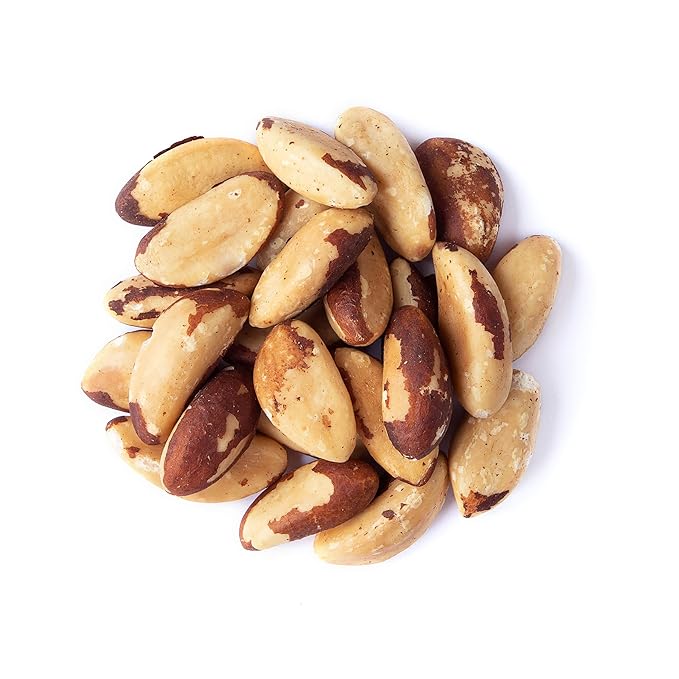 Food to Live Dry Roasted Brazil Nuts 2 Pounds – Unsalted Whole Oven Roasted Brazilian Nuts No Oil Added Shelled Vegan Kosher Bulk. Good Source of Protein and Essential Fatty Acids. Crunchy Sna
