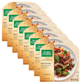 Healthy Choice Beef Teriyaki - Tender Beef Strips - Rice Carrots Broccoli and Water Chestnuts in a Sweet Teriyaki Sauce - 8 Pack (9.5 Oz Each) - Ready Set Gourmet Donate a Meal Program