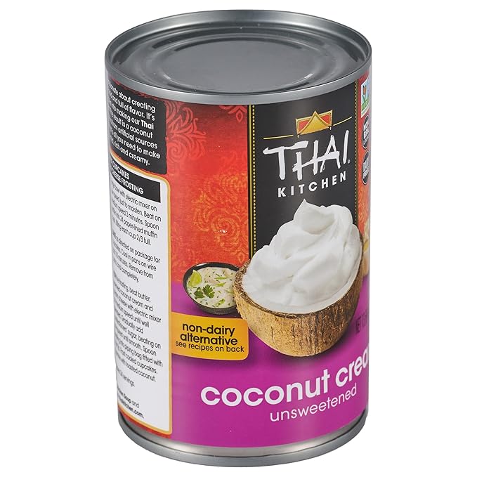 Thai Kitchen Unsweetened Coconut Cream13.66 fl oz(Pack of 12)