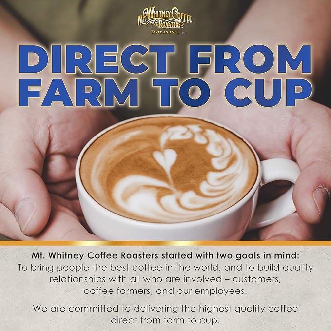 Mt. Whitney Costa Rica Estate Tarrazu Low Acid Coffee (Ground 5 Lb)
