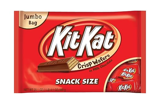 KIT KAT Snack Size Milk Chocolate Wafer Bars (20.1 Ounce Bag)