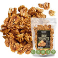 Premium Raw Walnut Halves &amp Pieces 32oz (2 lb) - 100% Natural No-PPO Non-GMO Batch-Tested Gluten &amp Peanut Free Kosher Small Batch Quality
