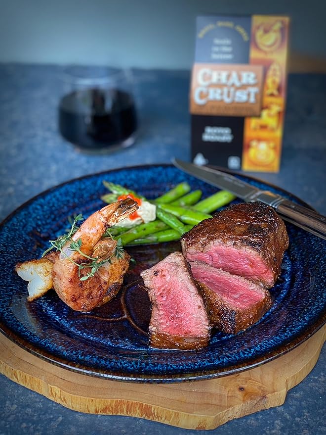 Char Crust Dry-Rub Seasonings Rotisserie Roast | All-in-one seasonings | Perfect for Chicken Prime Rib Roasts Potatoes | Signature Crust that Seals in the Juices 22 Ounce Chef Shaker Jar (Pack of