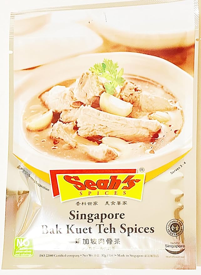 SpicesSingapore Bak Kuet Teh Spices 32g 2 Pack 新加坡肉骨茶