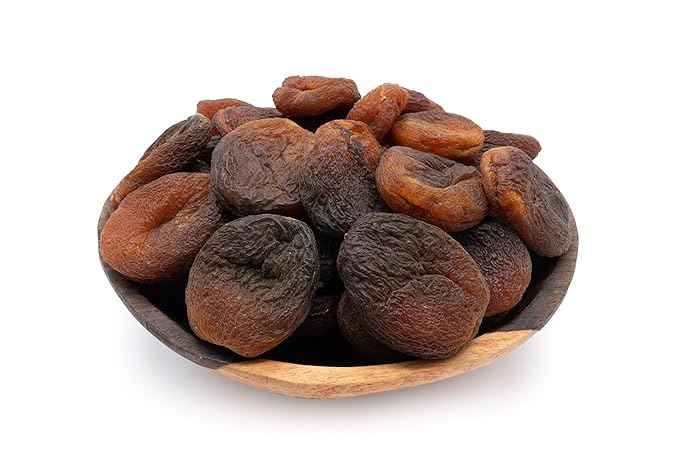 LILA BAZAAR - ORGANIC Sun-Dried Turkish Apricots 2LB Natural Taste and Fresh Nutritious and Healthy Snack In Resealable Bag No Sulfur Added No Sugar Added and No Artificial Flavors!!!