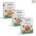 Jovial Brown Rice Farfalle Penne &amp Elbows Pasta - Whole Grain Organic Pasta Gluten Free Dairy Free Made in Italy - 12 Oz 3 Pack Variety