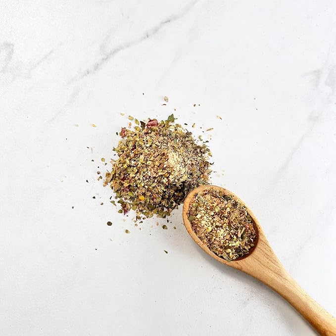 s.a.l.t. sisters Mediterranean Rub &amp Seasoning | All-Natural Gluten Free MSG Free Non-GMO | Dry &amp Wet Rub Seasoning Base | Versatile Use for Chicken Wings Brisket Pulled Pork and More |
