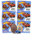 Finders Keepers Hot Wheel Series 2 Chocolatey Eggs with Mini Car Figurine Inside Christmas Stocking Stuffers Party Favor Candy 6 Count