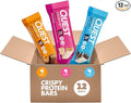 Quest Nutrition Crispy Variety Pack Protein Bars Protein Rich Low Sugar Gluten Free 12 Count