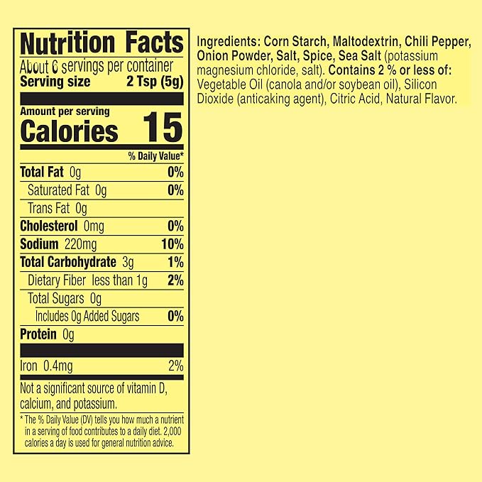 Old El Paso Taco Seasoning Mix 25% Less Sodium Gluten Free 1 oz (Pack of 32)