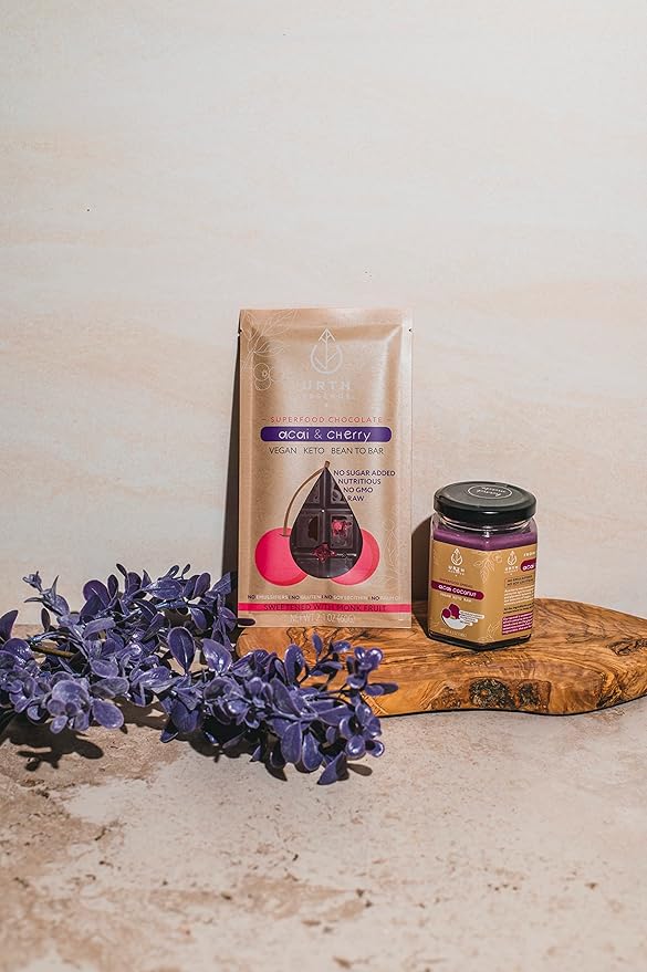 Urth Essence Sugar Free Chocolate Vegan Chocolate Bars | Keto Chocolate | Dairy Free Chocolate| Keto Friendly Food | Healthy Food Vegan Gifts| Organic Chocolate |Gluten Free Snacks (Dark Chocolate Aca