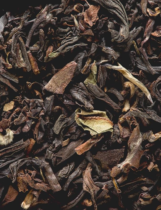 Dammann Freres Loose Leaf India Darjeeling Premium Gourmet Black French Tea Peach Almond Flavors 3.52 Ounce Tin