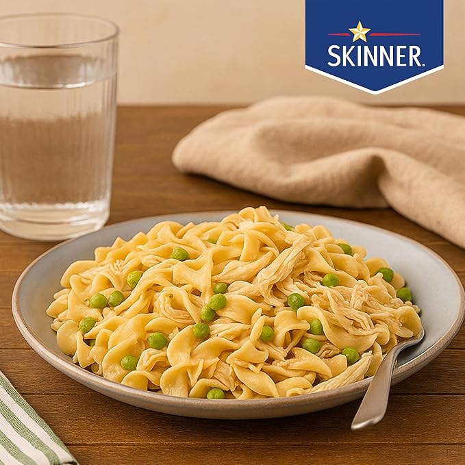 Skinner Extra Wide Egg Noodle Pasta 12 Pack (12 oz Each) – Pantry Staple for Casseroles Soups &amp Satisfying Meals