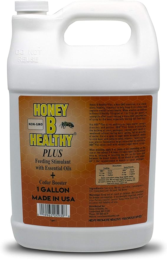 Plus 1 Gallon Jug Feeding Stimulant with Essential Oils + Cedar Booster