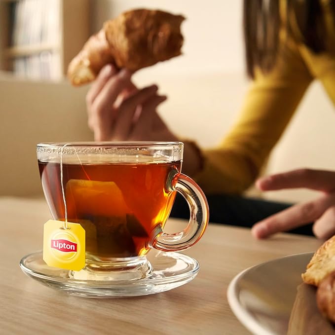 Lipton Black Tea Bags Hot or Iced Black tea with Caffeine 400 Total Bags (200ct - Pack of 2)