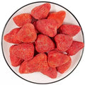 8.82 Oz Freeze Dried Strawberries Crispy Freeze-Dried Whole Strawberries Intense Sweet &amp Tart Flavor Natural Crispy Fruit Snack Dehydrated Fruit Dried Fruit Snack for Baking Yogurt