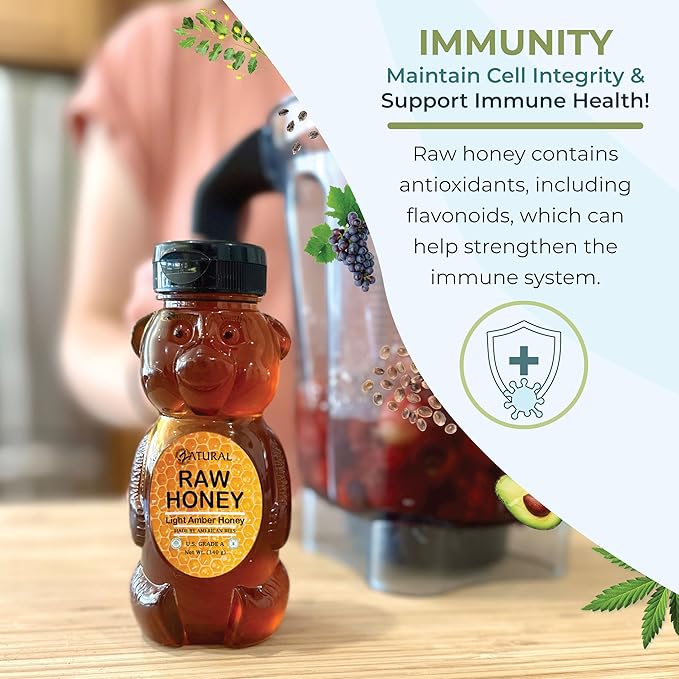Zatural 100% Pure Natural Honey | Premium Unfiltered Sweetener &amp Food Ingredient | Ideal for Beverages Baking &amp Culinary Use ~1 Gallon (12 Pounds)