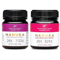 New Zealand Honey Co. Raw Manuka Honey UMF 24+ | MGO 1122+ 4.4oz &amp UMF 20+ | MGO 829+ 8.8oz