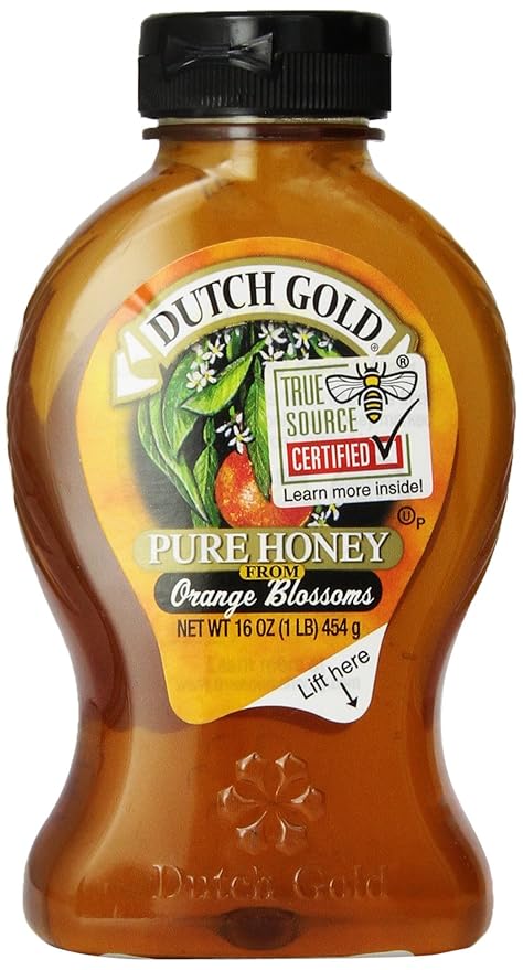 Dutch Gold Honey Orange Blossom 16 oz - PACK OF 4