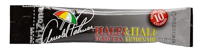 Arizona tea Arnold Palmer Mix Stix Half Iced Tea &amp Half Lemonade 10 stix 1.2 Oz (Pack of 12)