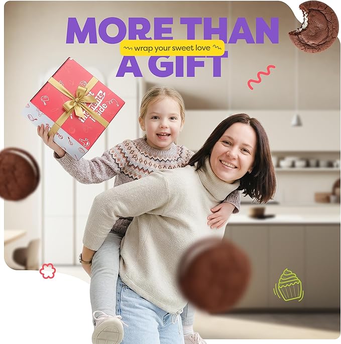 Baketivity Kids Baking DIY Activity Kit - Bake Delicious WhoopiePie with Pre-Measured Ingredients – Best Gift Idea for Boys and Girls Ages 4-12