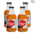 Slide Ridge Martin's Honey Apple Cider Vinegar | Crispy &amp Sweet | Wellness Kitchen &amp Household Staple | 16 oz (Pack of 4)